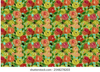 Seamless ditsy pattern in small cute wild flowers. Delicate bouquets. Liberty style millefleurs. 