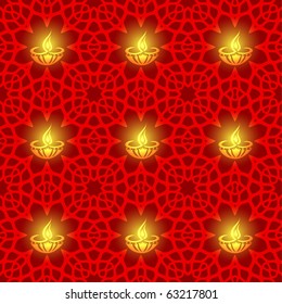 Seamless Diwali Design