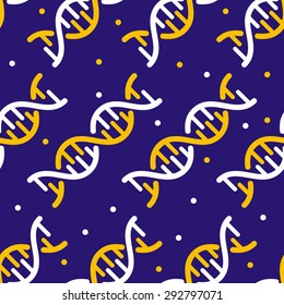 Seamless DNA Pattern