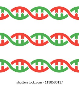 Seamless DNA vector picture scalable to any size