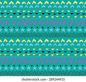 Seamless doodle abstract pattern 1