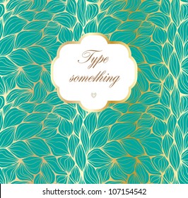 Seamless doodle abstract ripples background.