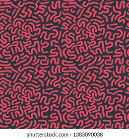 A seamless doodle art background pattern