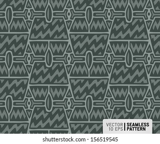 seamless doodle geometrical texture