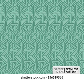 seamless doodle geometrical texture