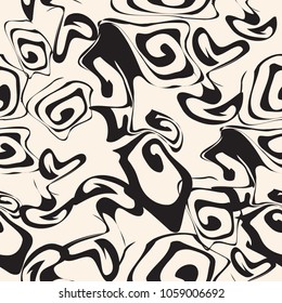Seamless doodle line abstract background vector illustration