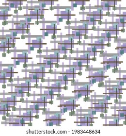 seamless doodle multicoloure square shape pattern background
