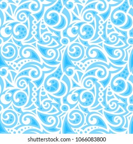 Seamless doodle ornament pattern