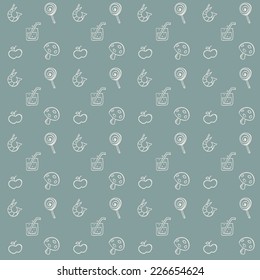 Seamless doodle pattern