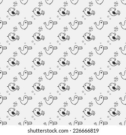 Seamless doodle pattern