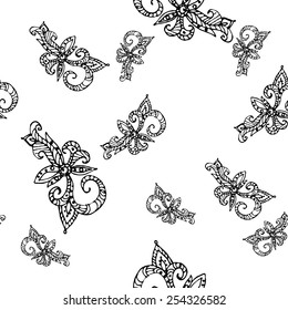 Seamless doodle pattern