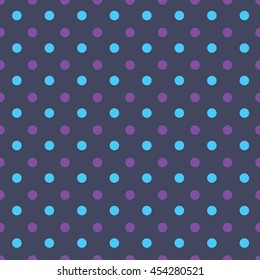 Seamless dot pattern. Cloth pattern concept