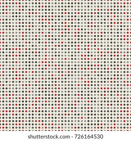 Seamless dot pattern. Colorful vintage dot background. Vector background