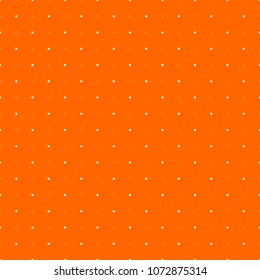 seamless dot pattern in orange color with vector illustration