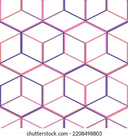 seamless dots doodle rhombus colorful pattern. Trendy abstract background.