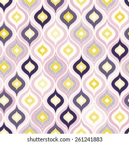 seamless dots geometric funny pattern