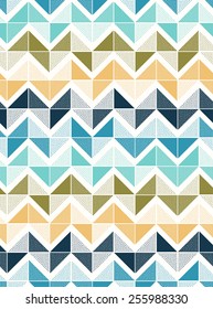 seamless dots geometric triangle pattern