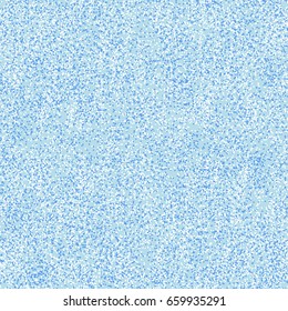 Seamless dots, motley print, speckle background, abstract tiny pattern, numerous dots on a light blue background