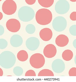 Seamless dots pattern