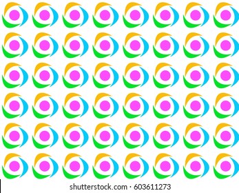 seamless dots pattern background wallpaper  for wrapping paper