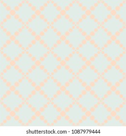 Seamless dots pattern, folk motif, seamless diagonal crosshatch pattern, monotone background texture, abstract screen print texture, pale seamless fabric print