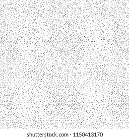 Seamless dots pattern. Ink illustration. Brush strokes. Geometric pattern for wrapping paper. Monochrome design.