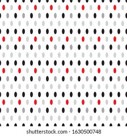 Seamless dots pattern vector background