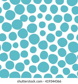 Polka Dot Pattern Seamless Background Stock Vector (Royalty Free ...