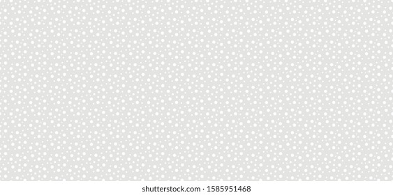Seamless dots pattern. White snow on light backdrop. Abstract vector background for banners, wrappings, and other web and graphic business design.