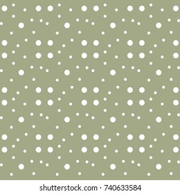 Seamless of dots patterns background, vintage color background, vector illustrator