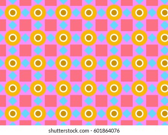 seamless dots square pattern background wallpaper for wrapping paper