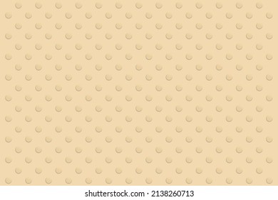 Seamless dots vector light orange color. vector pattern with polka dots on a pastel color background