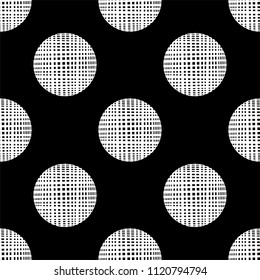 Seamless dots vector pattern