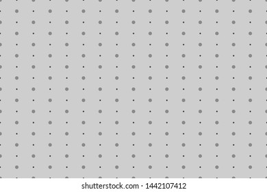 Seamless dotted background. Abstract geometric wallpaper of the surface. Print for polygraphy, posters and textiles. Black and white illustration
