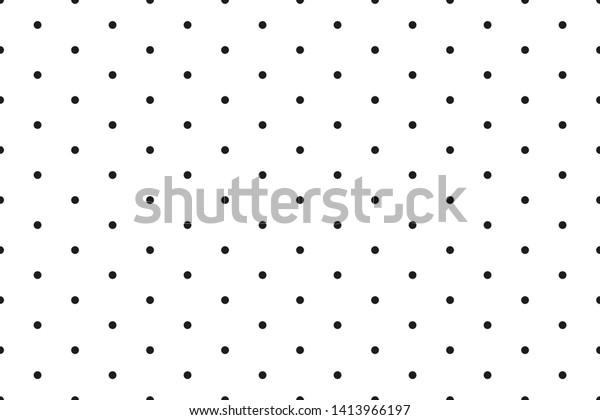 シームレスなドットの背景 抽象的な幾何学的壁紙 ポリグラフィー ポスター 織物用の印刷 白黒のイラスト のベクター画像素材 ロイヤリティフリー