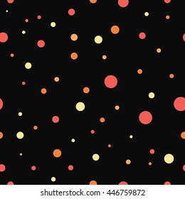 Seamless Dotted Background Pattern