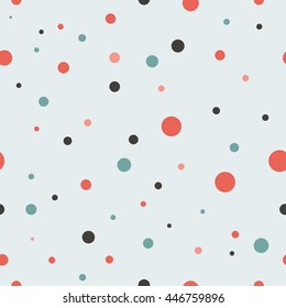 Seamless Dotted Background Pattern