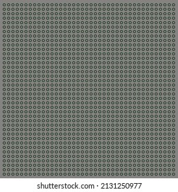 seamless dotted circle abstract pattern design on grey background