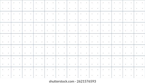Vetor de padrão de grade pontilhada sem costura. Design de grade minimalista e moderno baseado em pontos, perfeito para fundos de IU, empacotamento, web design, cartazes e imagens de marca.