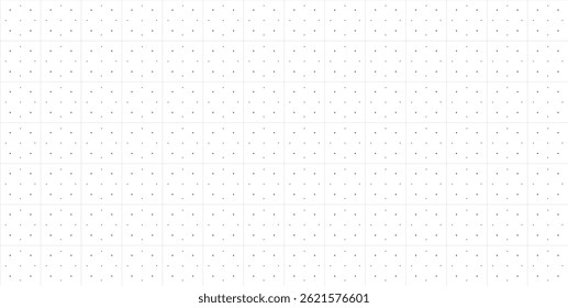 Seamless dotted grid pattern vector. Minimal and modern dot-based grid design, perfect for UI backgrounds, packaging, web design, posters, and branding visuals.