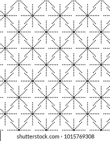 Seamless Dotted Line Pattern