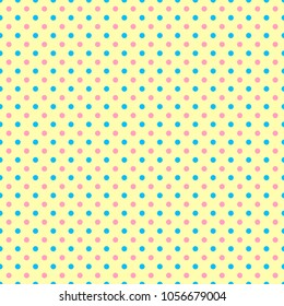 Seamless dotted pattern. Abstract geometric wallpaper of the surface. Cute background. Light colors. Print for polygraphy, posters, t-shirts and textiles. Beautiful texture. Doodle for design