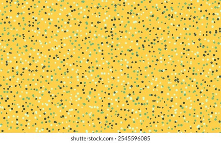 Patrón punteado sin fisuras con círculos de colores, ideal para telas textiles, Fondo de pantalla o fondos abstractos. Un diseño geométrico de moda para una decoración creativa.