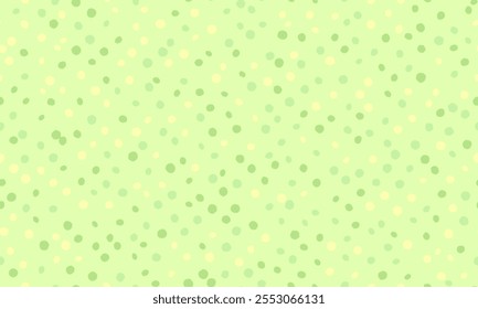 Patrón punteado sin fisuras con círculos de colores, ideal para telas textiles, Fondo de pantalla o fondos abstractos. Un diseño geométrico de moda para una decoración creativa.