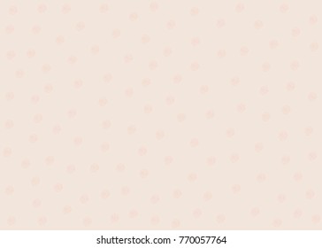 Seamless dotted pattern with grouped dots on pastel beige background. Pastel Color Design. Minimalism. Vector Illustration