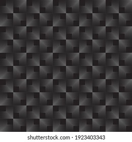 Seamless dotted pattern overlapping rhombus texture. Repeating geometric tiles technology vectors symmetrical background
