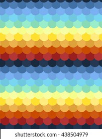 seamless drop. Modern rainbow pattern.