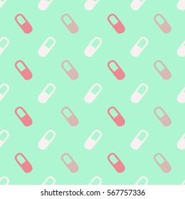 Seamless drugs pattern background