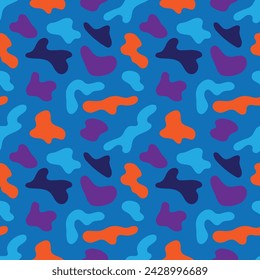 seamless duck hunter vector camouflage pattern, camo pattern 