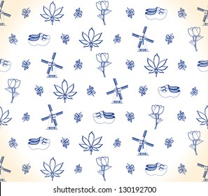 Seamless dutch pattern